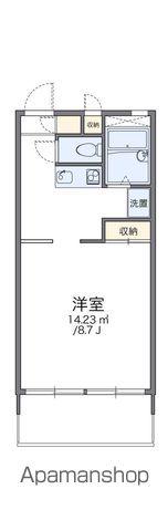 レオパレスシルバーストーン(1K/2階)の間取り写真