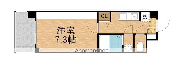 SPLENDIDE放出(1K/11階)の間取り写真