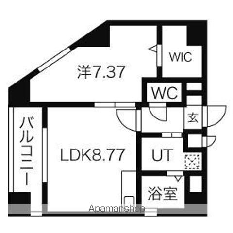 YOSHINO SQUARE(1LDK/3階)の間取り写真