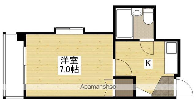 山本ビル(1K/4階)の間取り写真