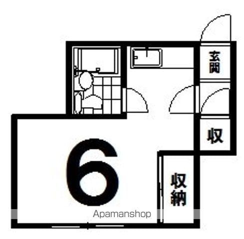 コーポ生野(ワンルーム/1階)の間取り写真