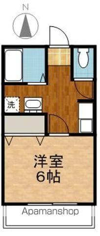 ビレッジエリカ(1K/1階)の間取り写真