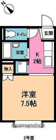 サクセスマンション(1K/3階)の間取り写真