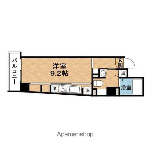 CITYSIDESTAGEFUKUSHIMA(1K/1階)の間取り写真