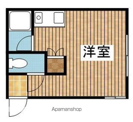 コーポあゆ(ワンルーム/1階)の間取り写真