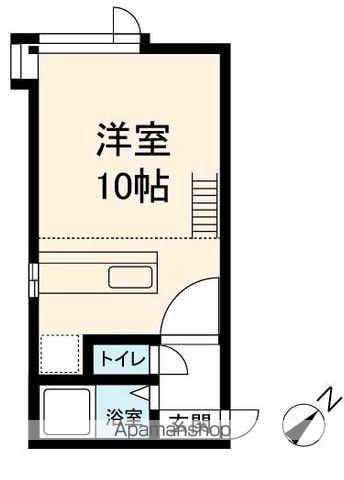 プチメゾン文京台(ワンルーム/3階)の間取り写真