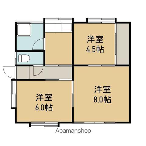 佐々木 常雄(3K/1階)の間取り写真