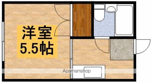 パオ井口(1K/3階)の間取り写真