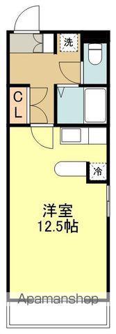 シェリノ長町(ワンルーム/3階)の間取り写真
