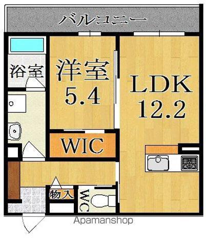 アンビシア(1LDK/3階)の間取り写真