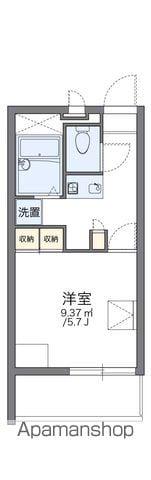 レオパレスパークヒルアオキ(1K/2階)の間取り写真