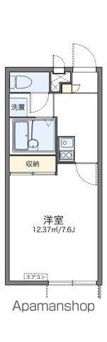 レオパレスマーメイドⅢ(1K/1階)の間取り写真