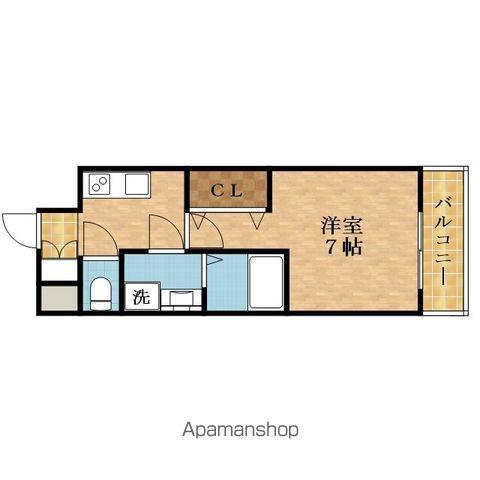 エスリードレジデンス都島シティフロント(1K/9階)の間取り写真