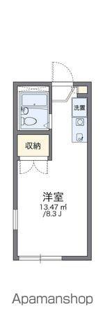 レオパレス西陣A(1K/1階)の間取り写真