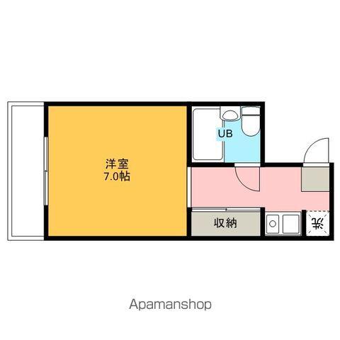 IS大曽根(1K/3階)の間取り写真