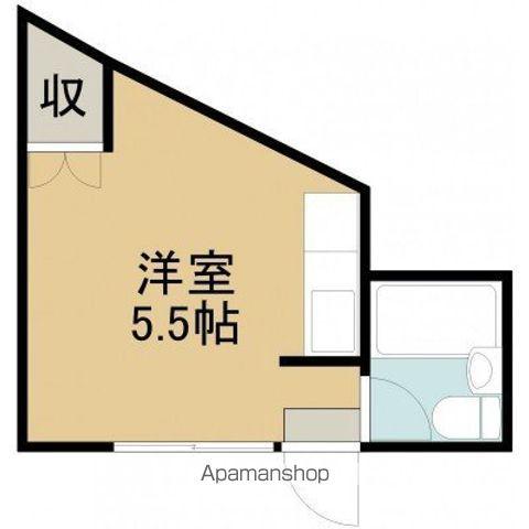 マンションハイライフ(ワンルーム/2階)の間取り写真