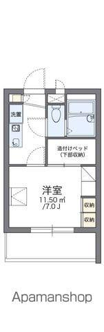 レオパレス和田Ⅱ(1K/1階)の間取り写真
