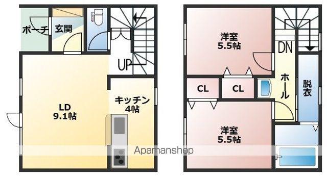 FARST SOAR(2LDK)の間取り写真