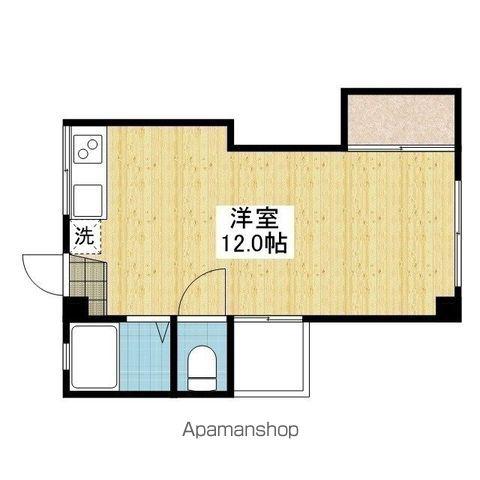 レイス柳井町(ワンルーム/4階)の間取り写真