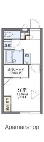 レオパレスJOY(1K/2階)の間取り写真