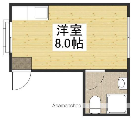 いとうビル(ワンルーム/3階)の間取り写真
