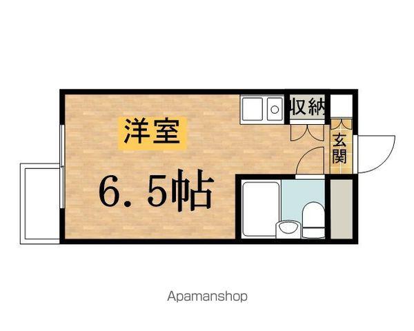 メゾン・ド・ノア聖蹟桜ヶ丘(ワンルーム/3階)の間取り写真