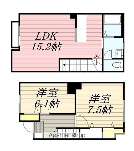 ディアス二十四軒(2LDK)の間取り写真
