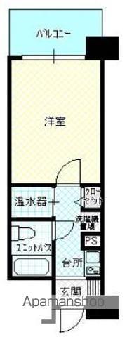 トーカンマンション長田町(1K/5階)の間取り写真
