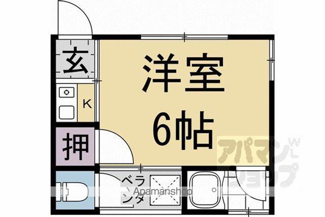 三光荘(1K/1階)の間取り写真