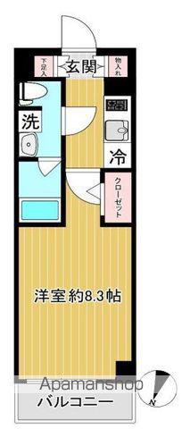 SHOKEN RESIDENCE高島平Ⅰ(1K/7階)の間取り写真