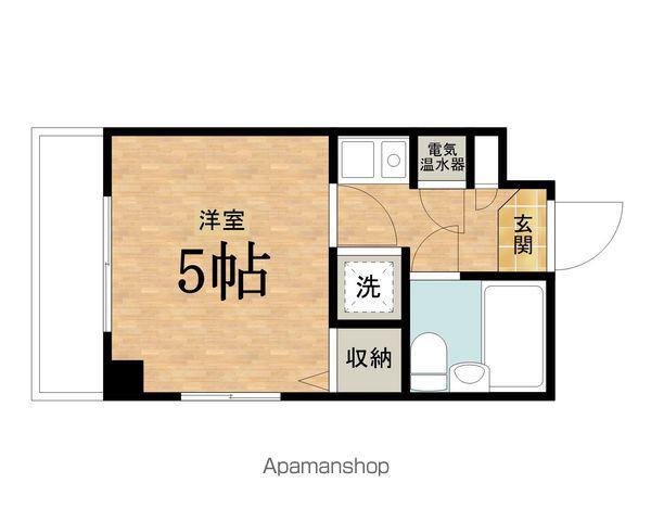 豊田ダイカンプラザ(1K/3階)の間取り写真