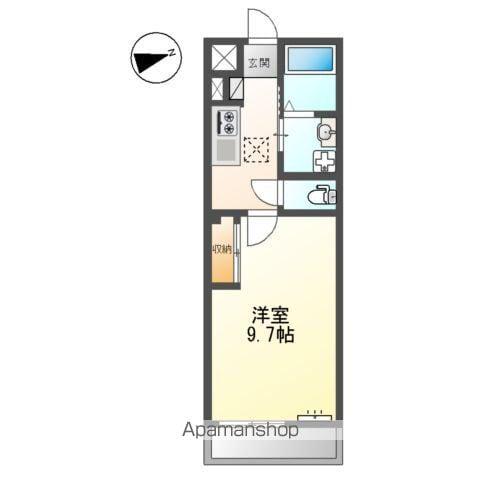 シーサイドレジデンスNK(1K/2階)の間取り写真