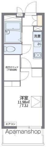 レオパレスベイ&ジュニ(1K/1階)の間取り写真