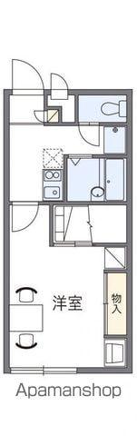 レオパレスドリーム(1K/2階)の間取り写真