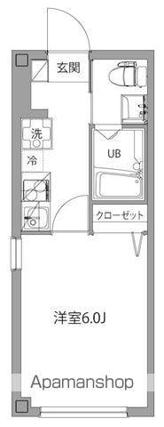 高円寺ノール(1K/2階)の間取り写真