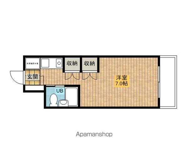 NYKレジデンス(ワンルーム/3階)の間取り写真