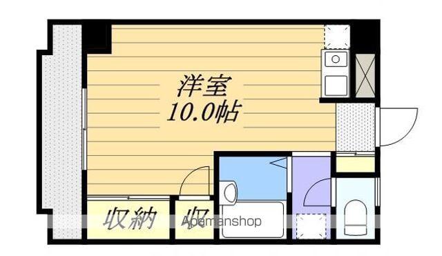 アンシャンテ21(ワンルーム/9階)の間取り写真