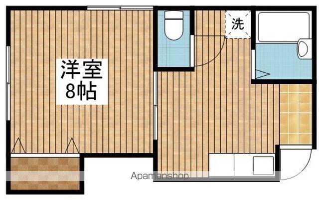 グリーンハイム早川(1K/2階)の間取り写真