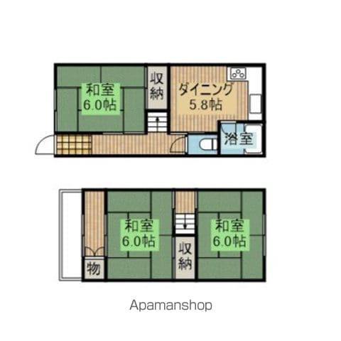 豊南町西1−3−16(3DK)の間取り写真