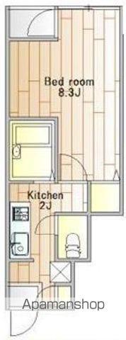 VOGA ASAGAYA(1K/1階)の間取り写真