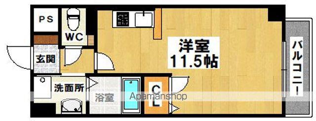 アリオーラ中百舌鳥(1K/7階)の間取り写真