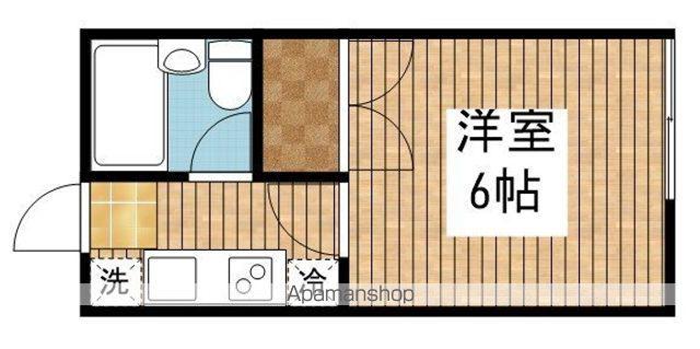 アーバンハイツ(1K/1階)の間取り写真