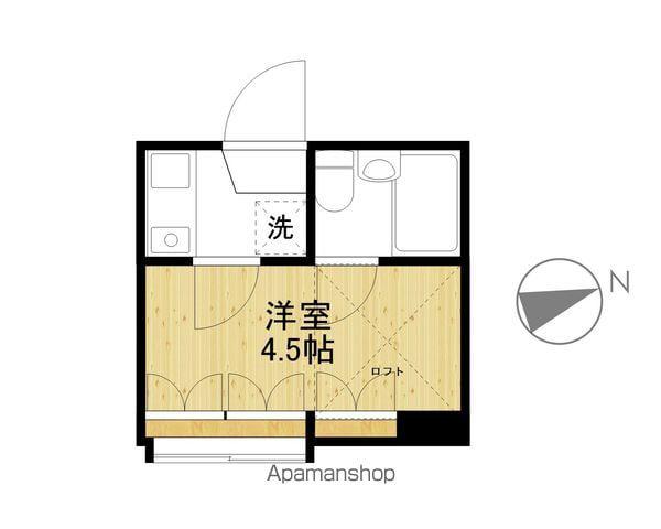 メゾンシルフィード(1K/1階)の間取り写真