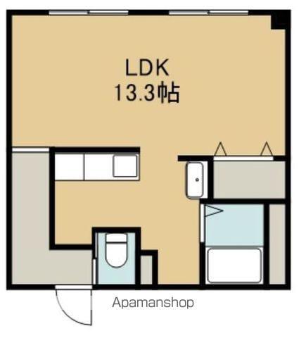 RICO RICH (1K/2階)の間取り写真