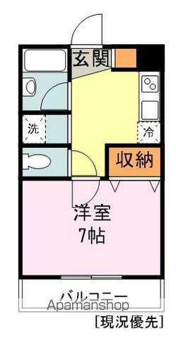 シュガーハウス杉谷(1K/3階)の間取り写真