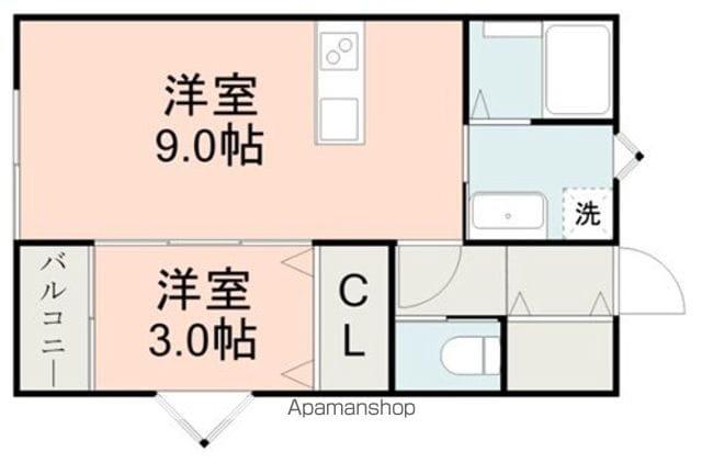 ENSTEP NO.16 須屋(1LDK/2階)の間取り写真