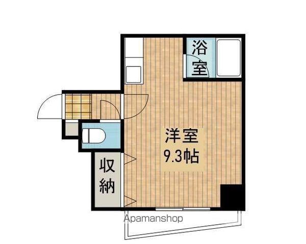 ハイコート文京台ウエスト(1K/4階)の間取り写真