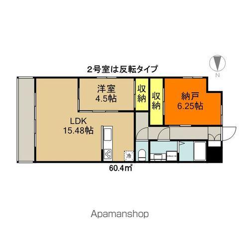 GRAN DUKE鶴舞公園(1SLDK/11階)の間取り写真