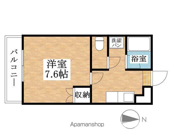 YEES-G(1K/3階)の間取り写真