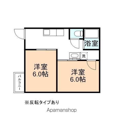 オーゲンⅡ(2K/2階)の間取り写真